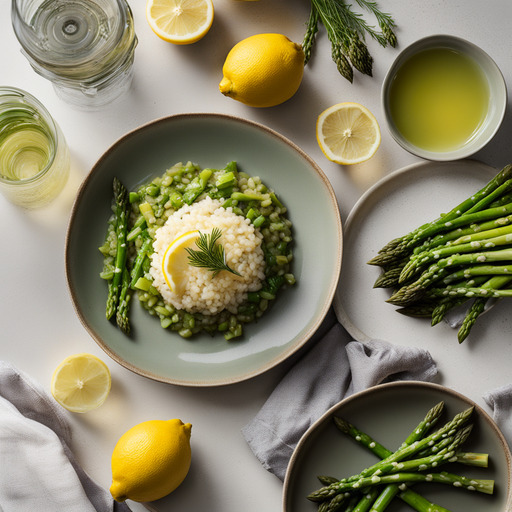Spargel-Zitronen-Risotto