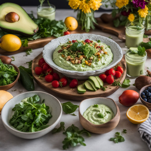 Avocado Grün Göttin Dressing