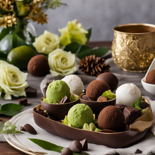 Avocado Schokoladenpralinen