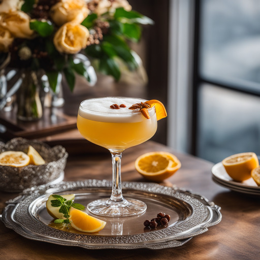 Amaretto Sour Cocktail