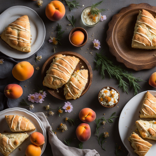 Aprikosen Kardamom Scones