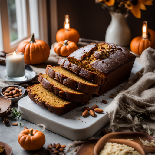 Mandelmehl Kürbisbrot
