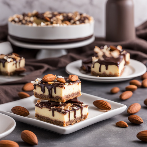 Mandel-Freude-Käsekuchenriegel