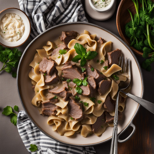 Beef Stroganoff