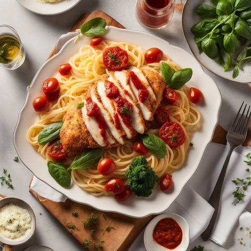 Gebackenes Hähnchen Parmesan