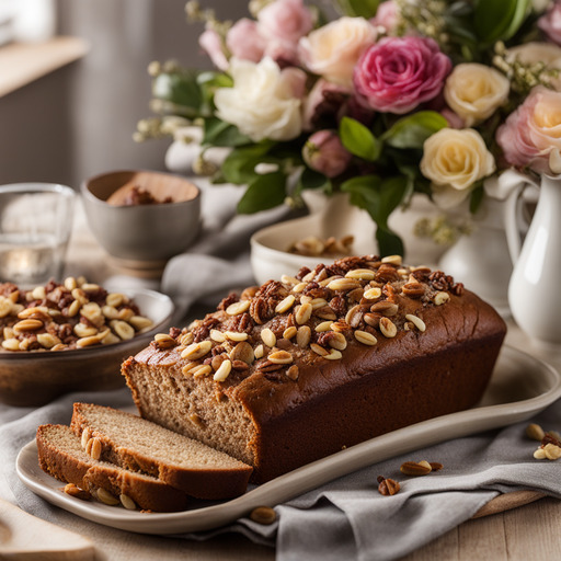 Bananenbrot mit Nüssen