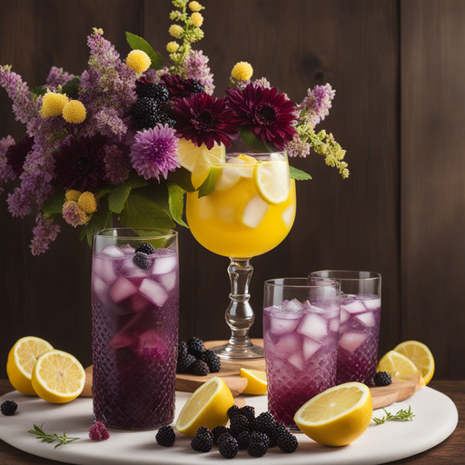 Brombeerlimonade