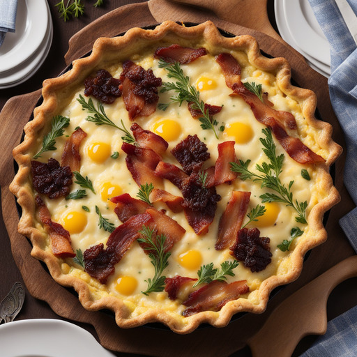 Bacon Gouda Quiche