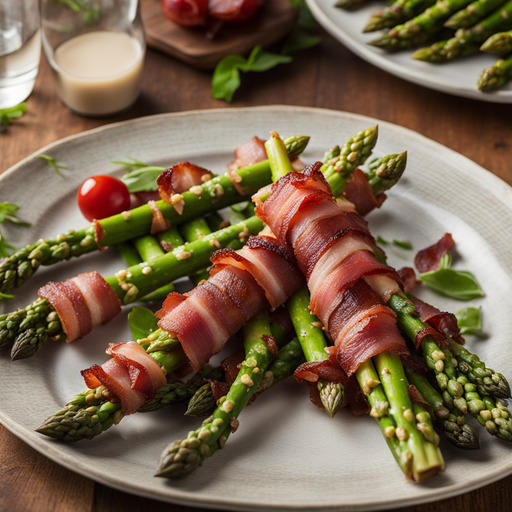 Spargel im Speckmantel