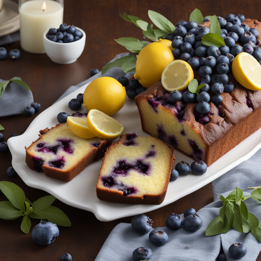 Blaubeer-Zitronenkuchen