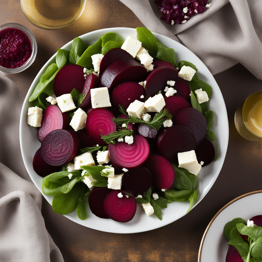 Rote Bete und Feta Salat