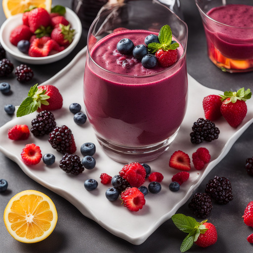 Beeren-Cobbler-Smoothie