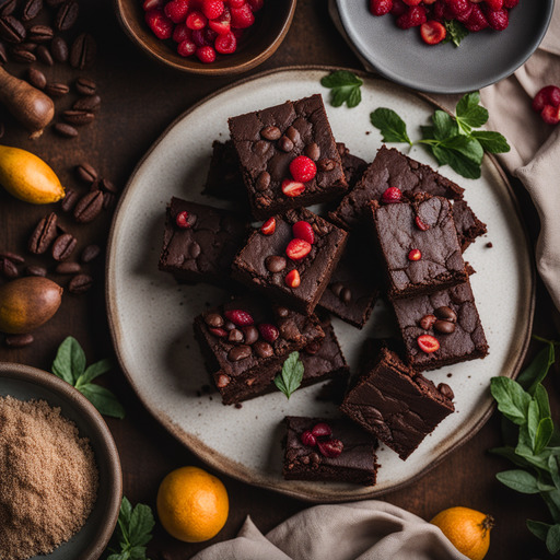 Schwarze Bohnen Brownies