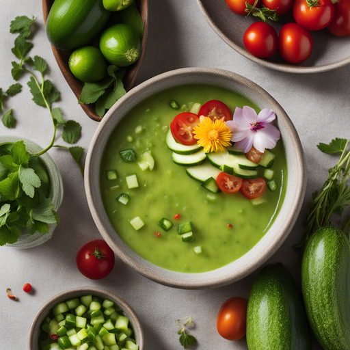 Gurken-Gazpacho