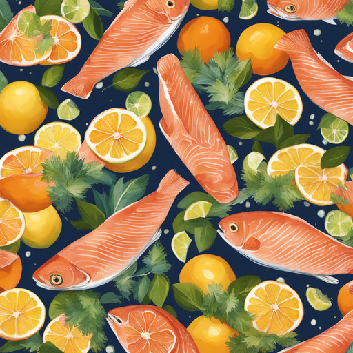 Zitronen glasierter Lachs