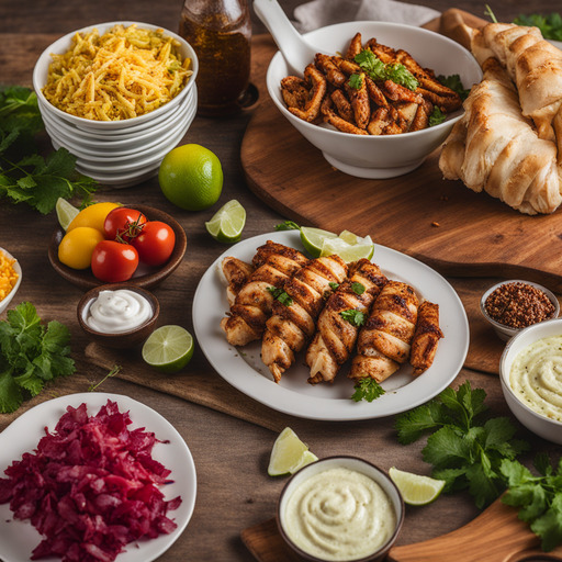 Hähnchen Shawarma