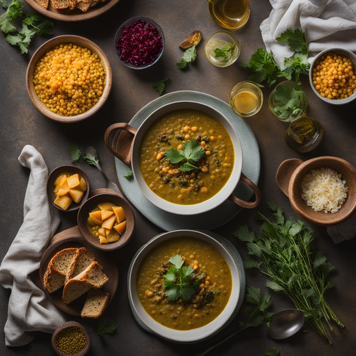 Linseneintopf mit Curry