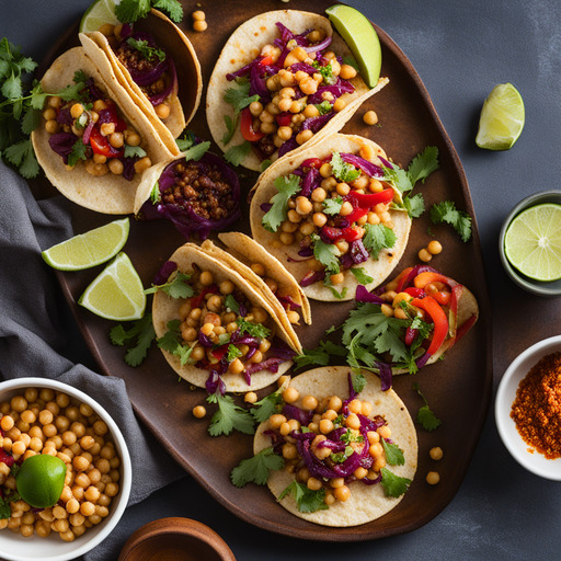 Kichererbsen-Tacos