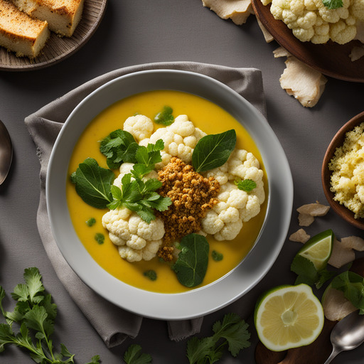Blumenkohl-Curry-Suppe