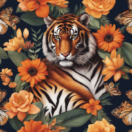 Auge des Tigers