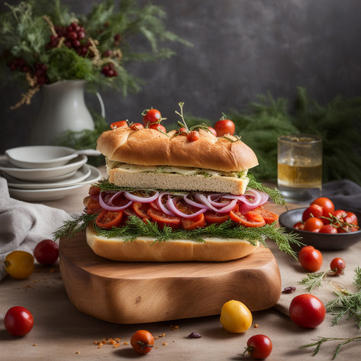 Focaccia-Sandwich