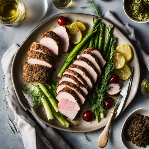 Fenchelkrusten-Schweinefilet