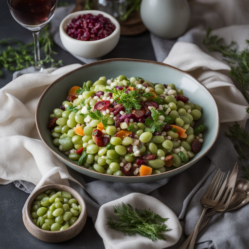 Saubohnensalat