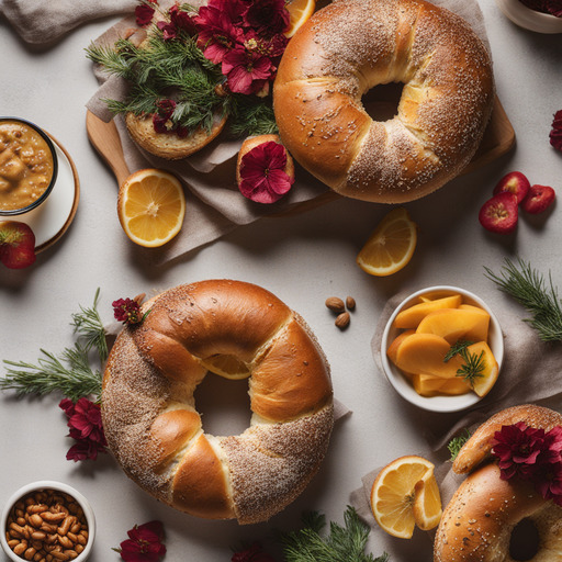 Selbstgemachte Bagels