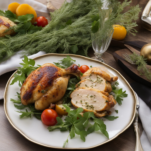 Gefülltes Hähnchen mit Kräuter-Feta