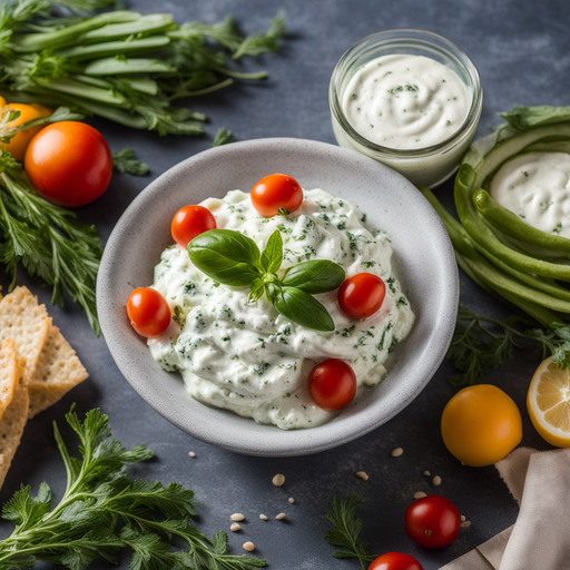 Selbstgemachte Tzatziki-Sauce