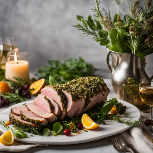 Kräuterkrusten-Schweinefilet