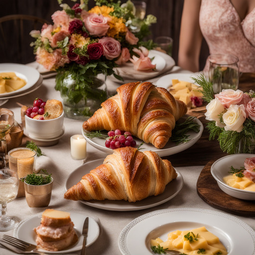 Schinken-Käse-Croissants