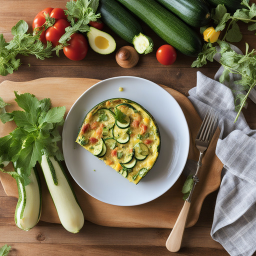 Italienische Zucchini Frittata