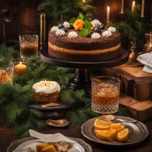 Irischer Whiskey-Kuchen
