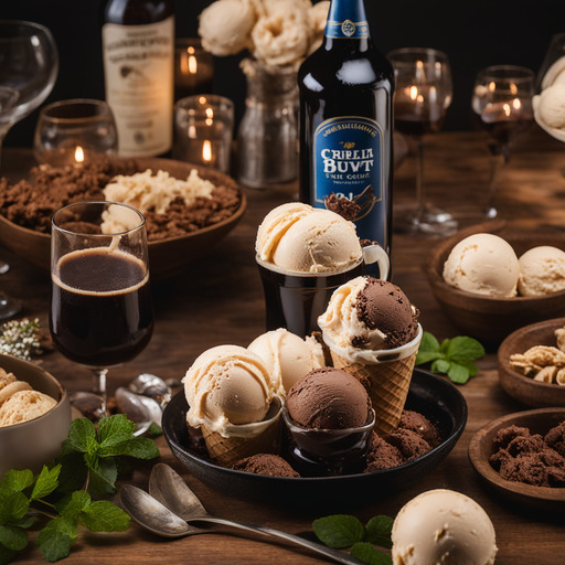 Irish Stout Eis Creme