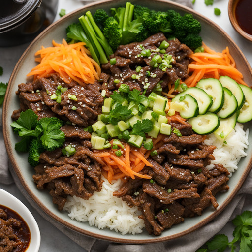 Instant Pot Koreanisches Rindfleisch Bulgogi