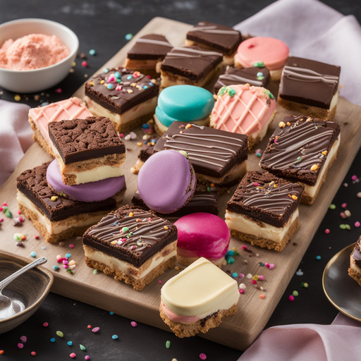 Eiscreme-Sandwich-Cookie-Riegel