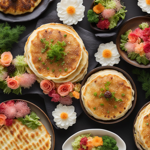 Japanische Pfannkuchen (Okonomiyaki)