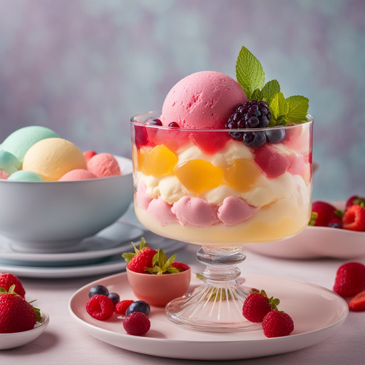 Wackelpudding Eiscreme