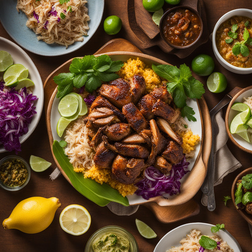 Jerk Pulled Hähnchen