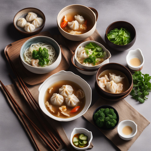 Jiaozi Suppe