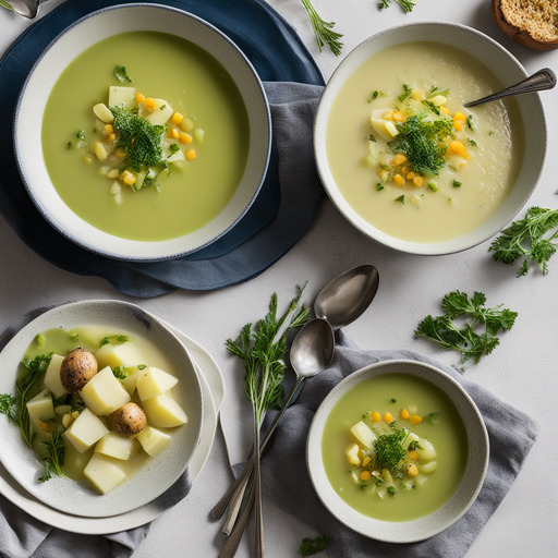 Lauch-Kartoffel-Suppe