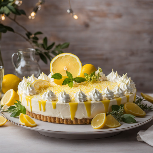 Zitronencreme Kuchen