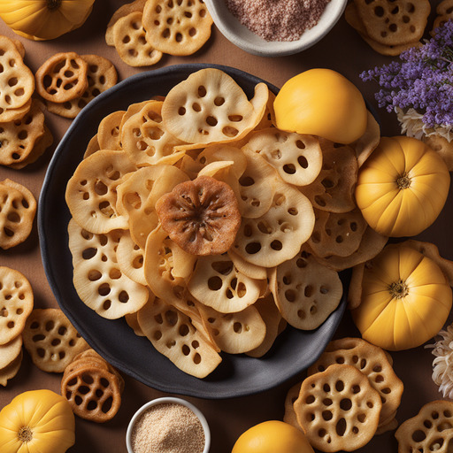 Lotuswurzelchips
