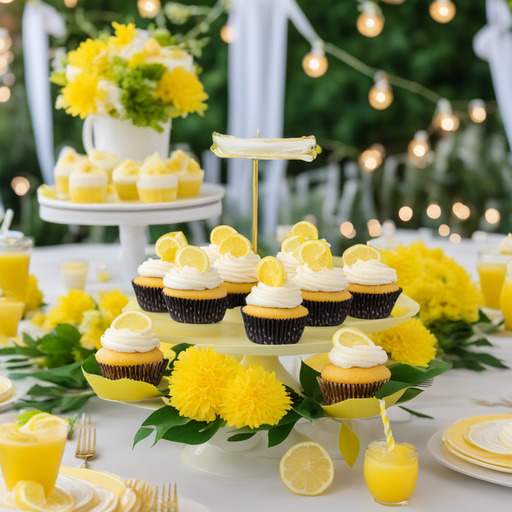 Limettenstand Cupcakes