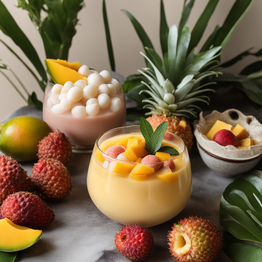 Lychee Mango Smoothie