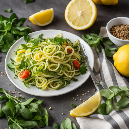 Zitronen-Pfeffer-Zoodles