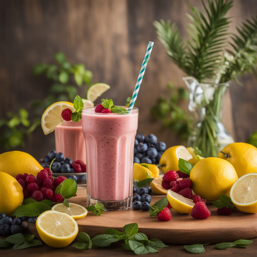 Limonana-Smoothie