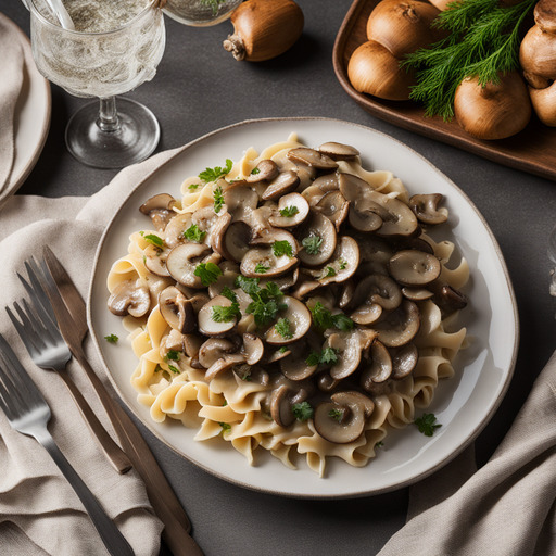 Pilz Stroganoff