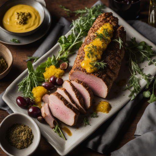 Senfkruste Schweinefilet